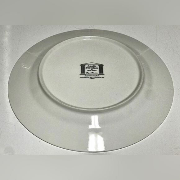 Rare Vintage Apollo Porcelain ENGLISH COUNTRY FRUIT Nancy Calhoun Dinner Plate - Picture 6 of 10